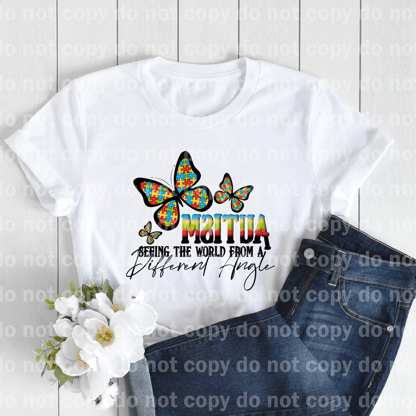 Autism seeing the World from a different angle Dream Print or Sublimation Print