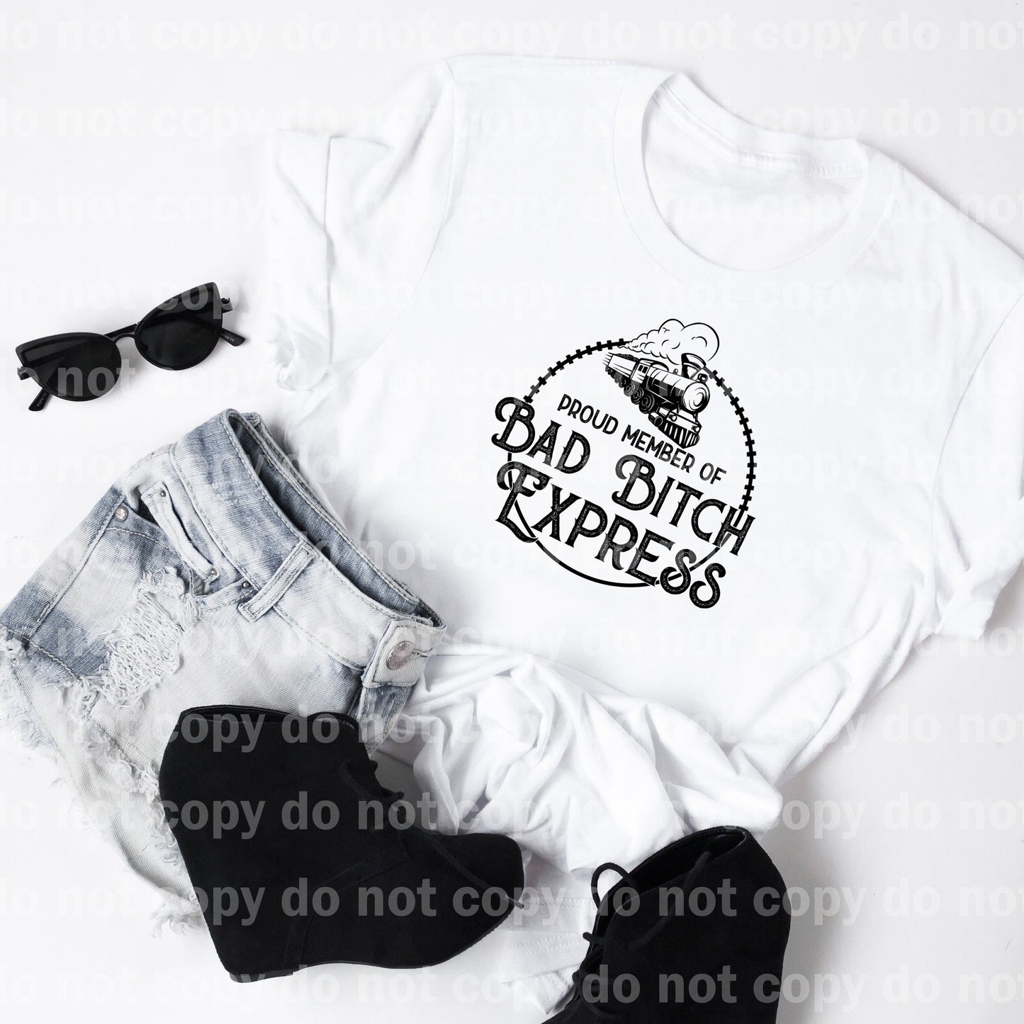 Proud Member Of Bad Bitch Express Dream Print or Sublimation Print