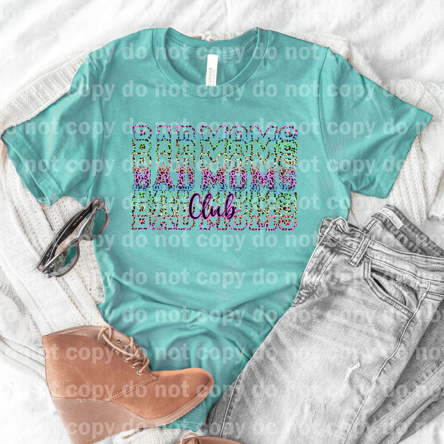 Bad Moms Club Word Stack Dream Print or Sublimation Print