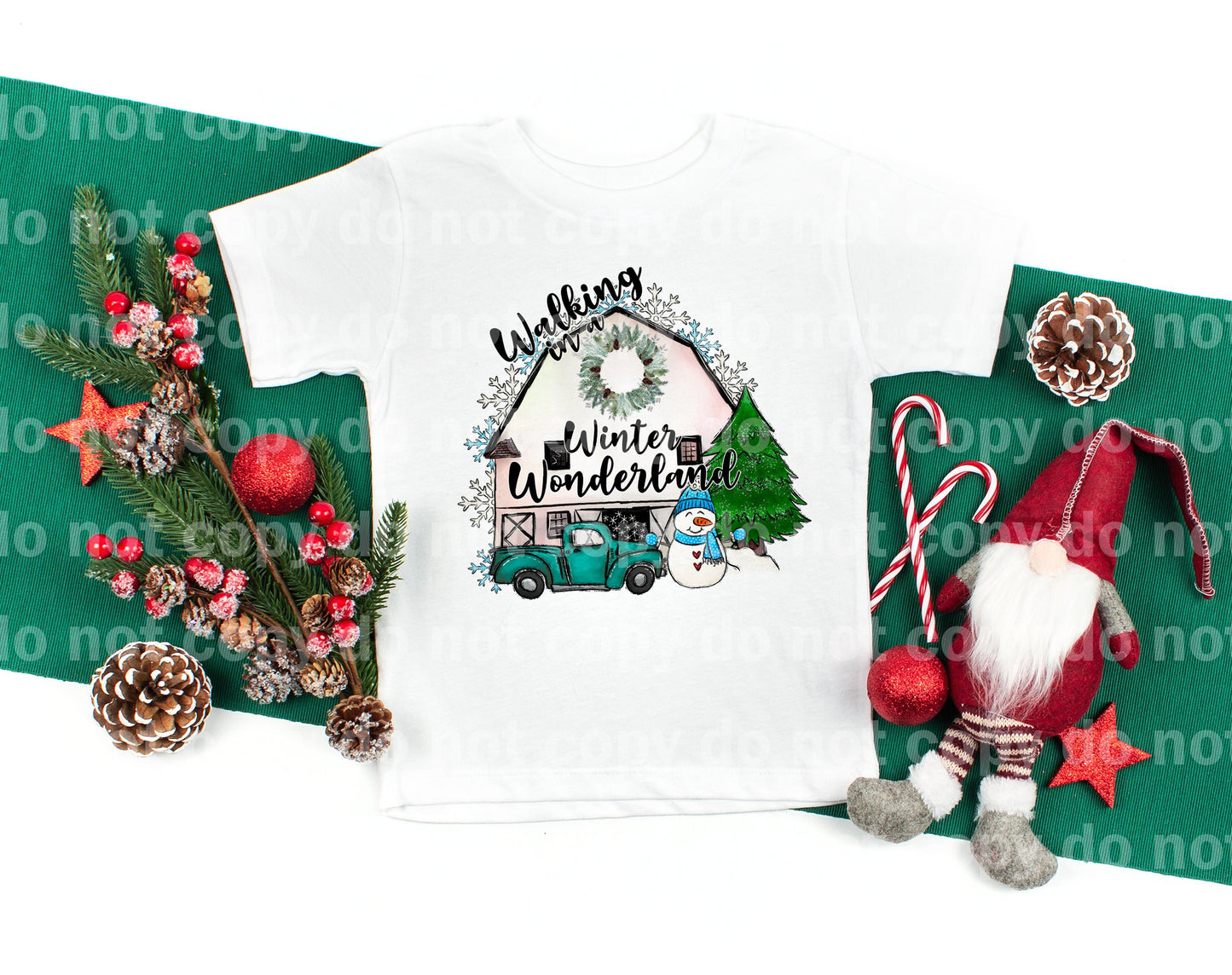 Walking In A Winter Wonderland Dream Print or Sublimation Print