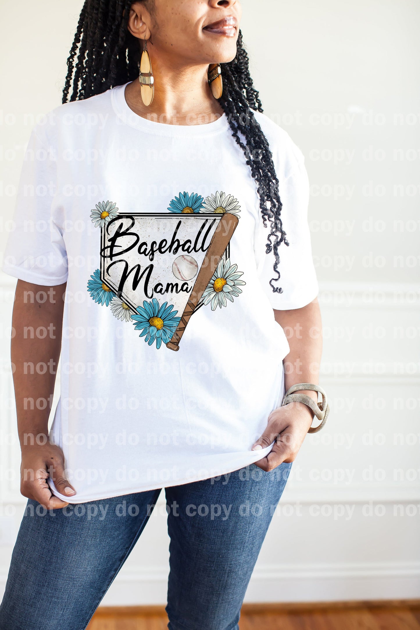 Impresión de béisbol Mama Dream o impresión de sublimación