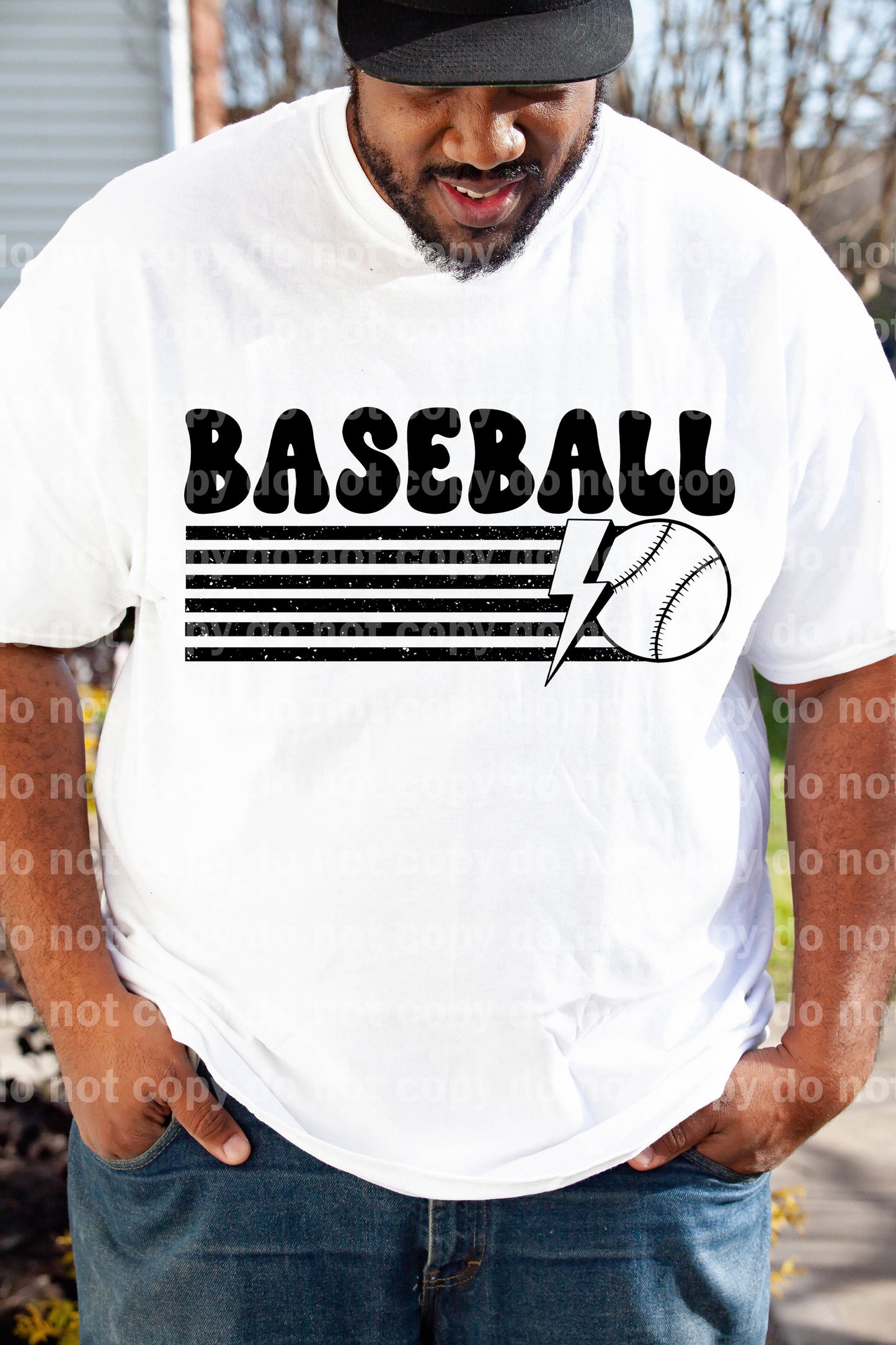 Baseball Stripes Dream Print or Sublimation Print