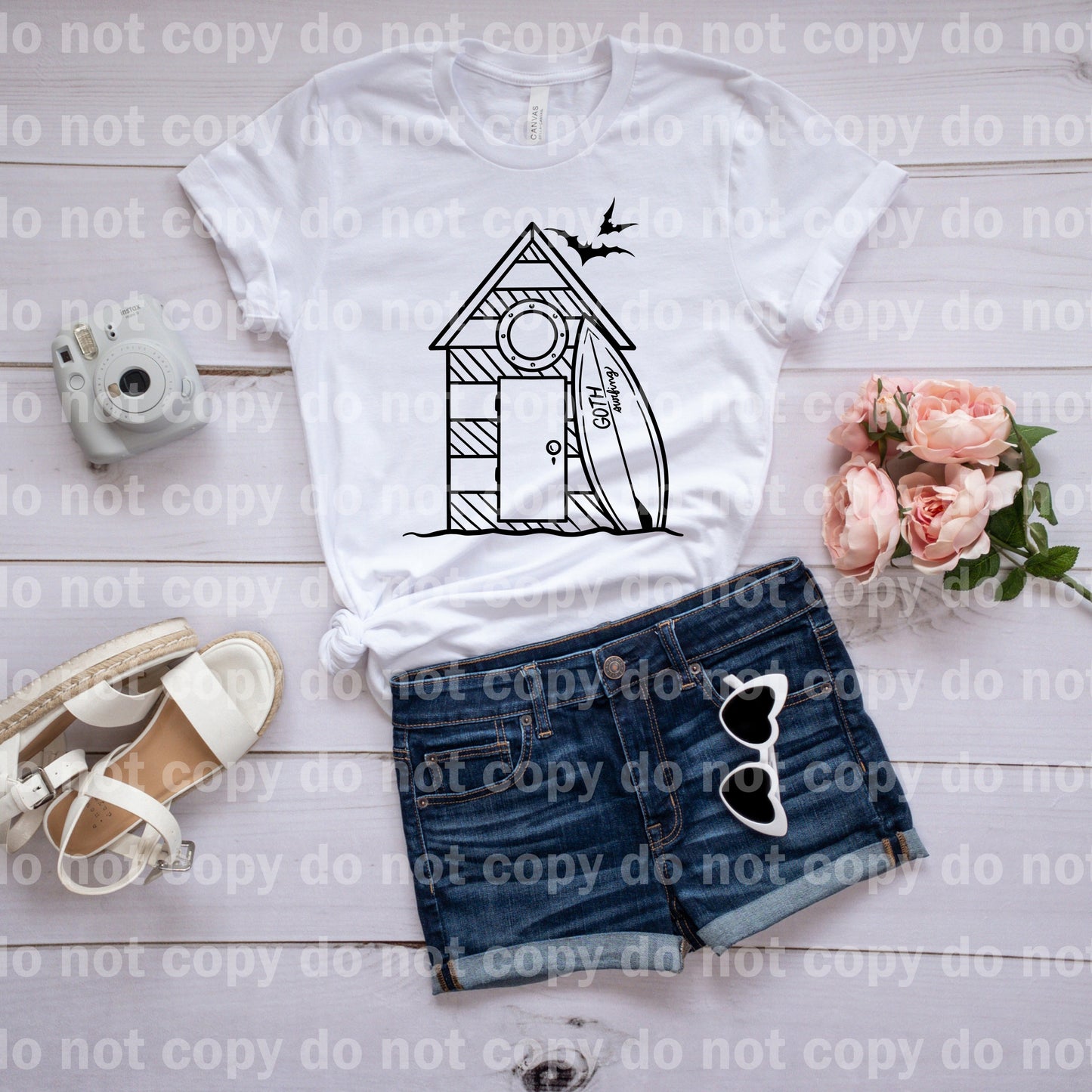 Beach Hut Surf Board Dream Print or Sublimation Print