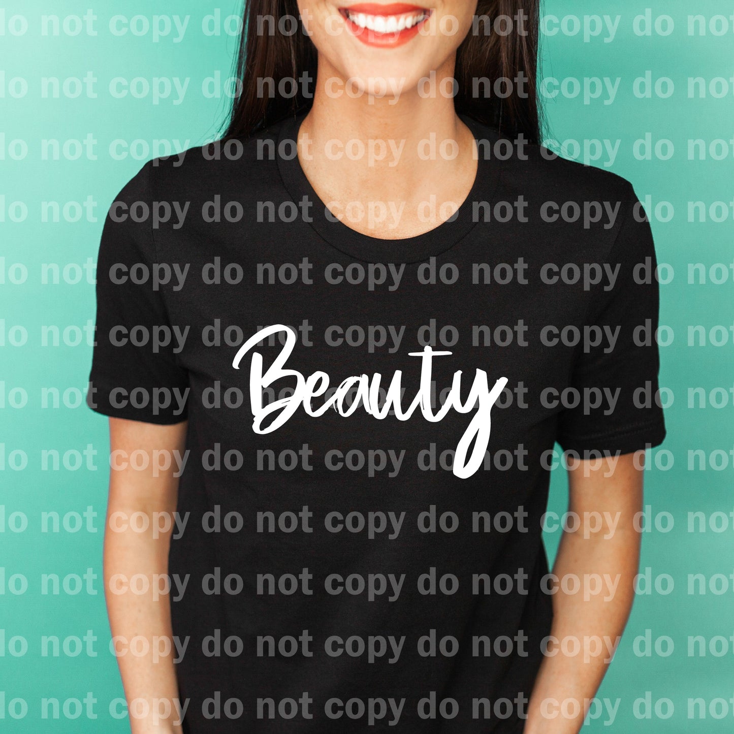 Beauty Script Black/White Dream Print or Sublimation Print