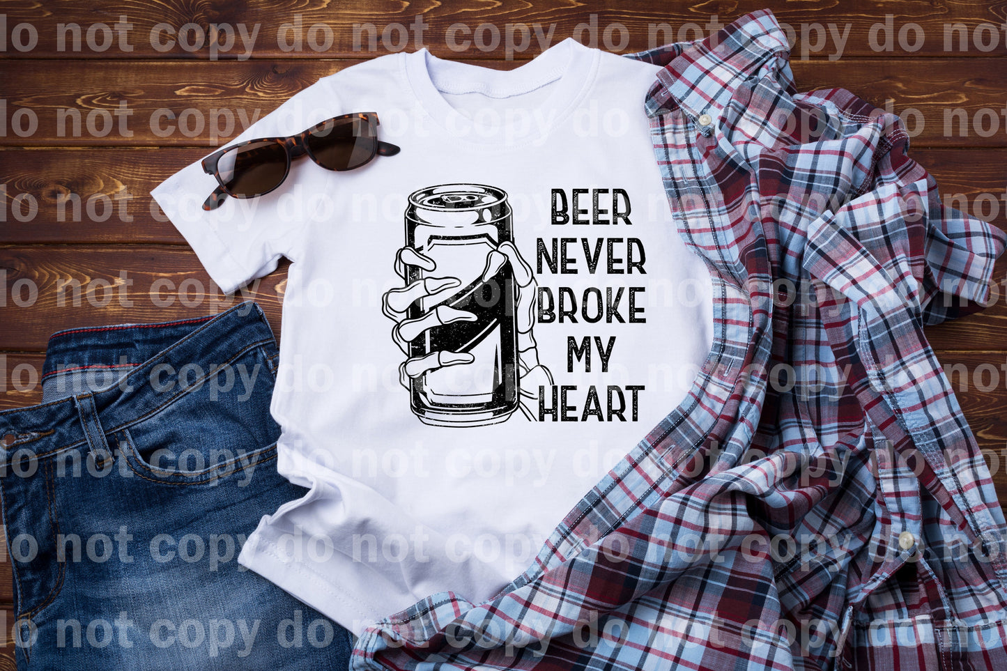 Beer Never Broke My Heart Dream Print or Sublimation Print