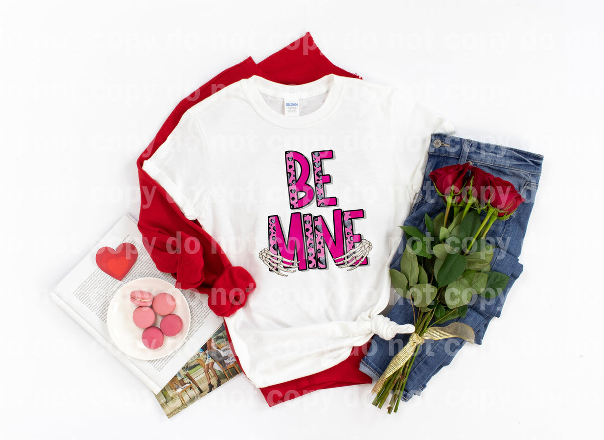 Be Mine Skeleton Hands Dream Print or Sublimation Print