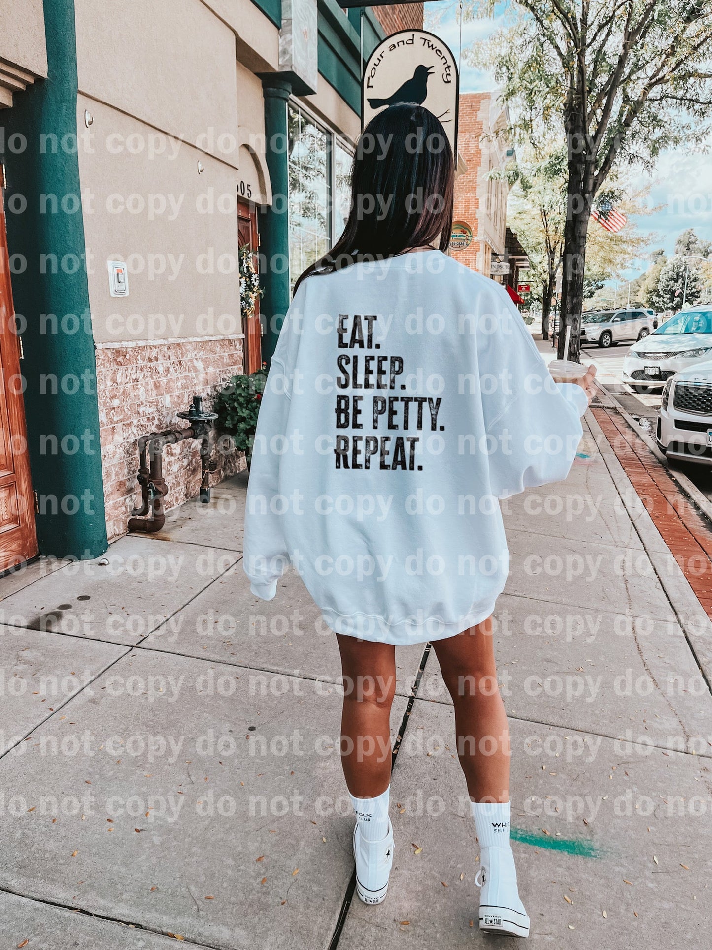Eat Sleep Be Pretty Repeat Dream Print or Sublimation Print
