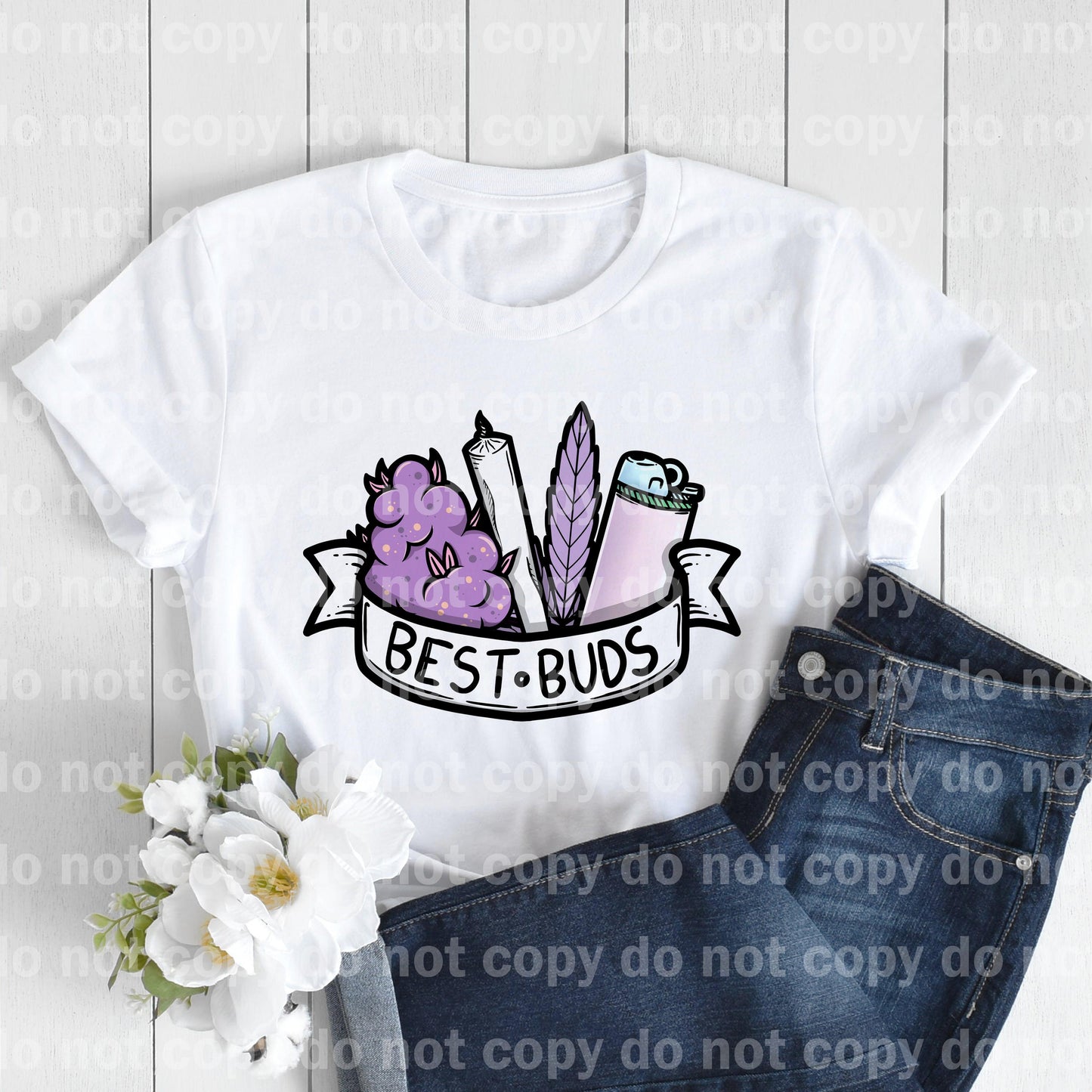 Best Buds Banner Dream Print or Sublimation Print