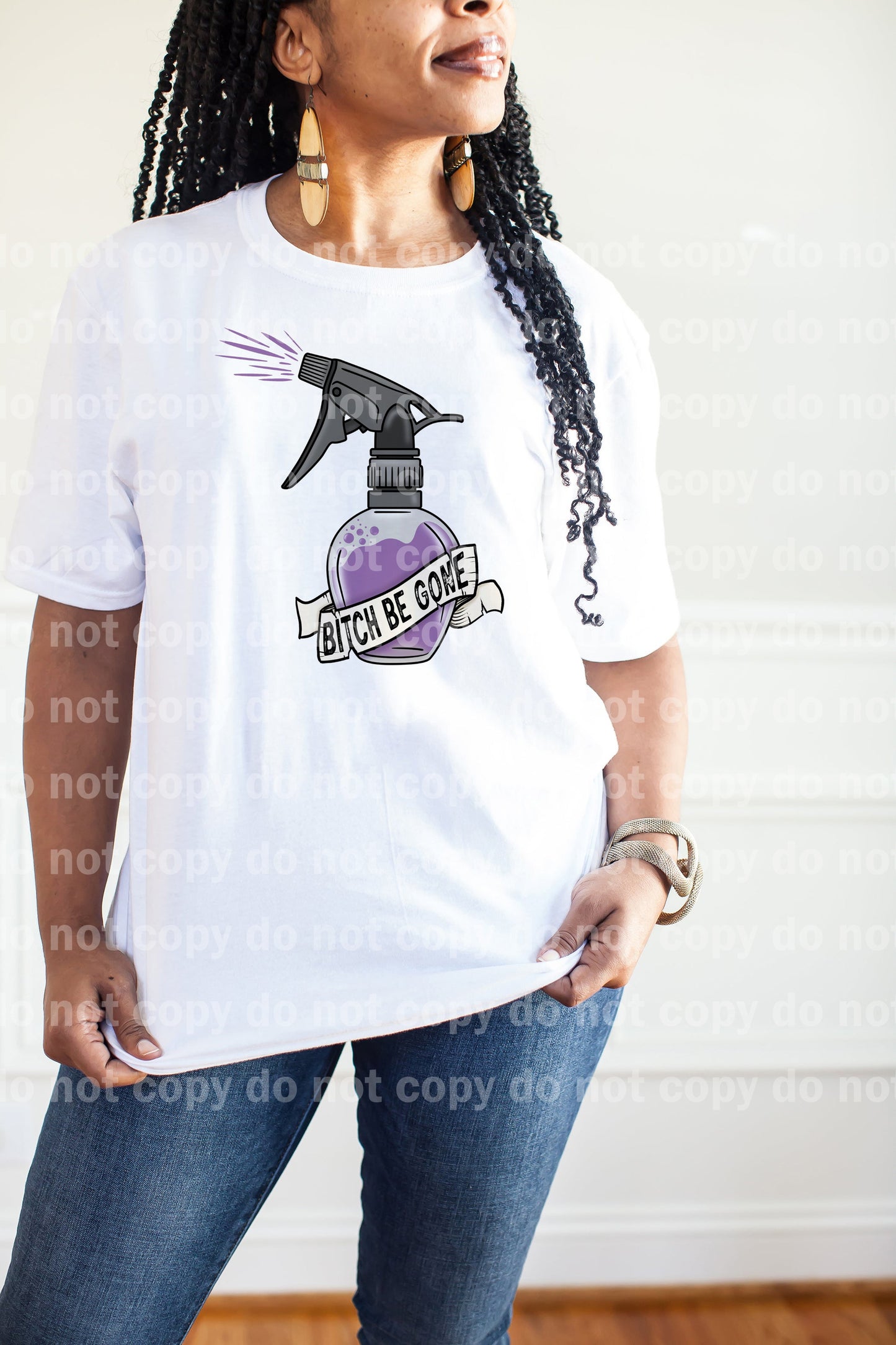 Bitch Be Gone In Various Colors Dream Print or Sublimation Print