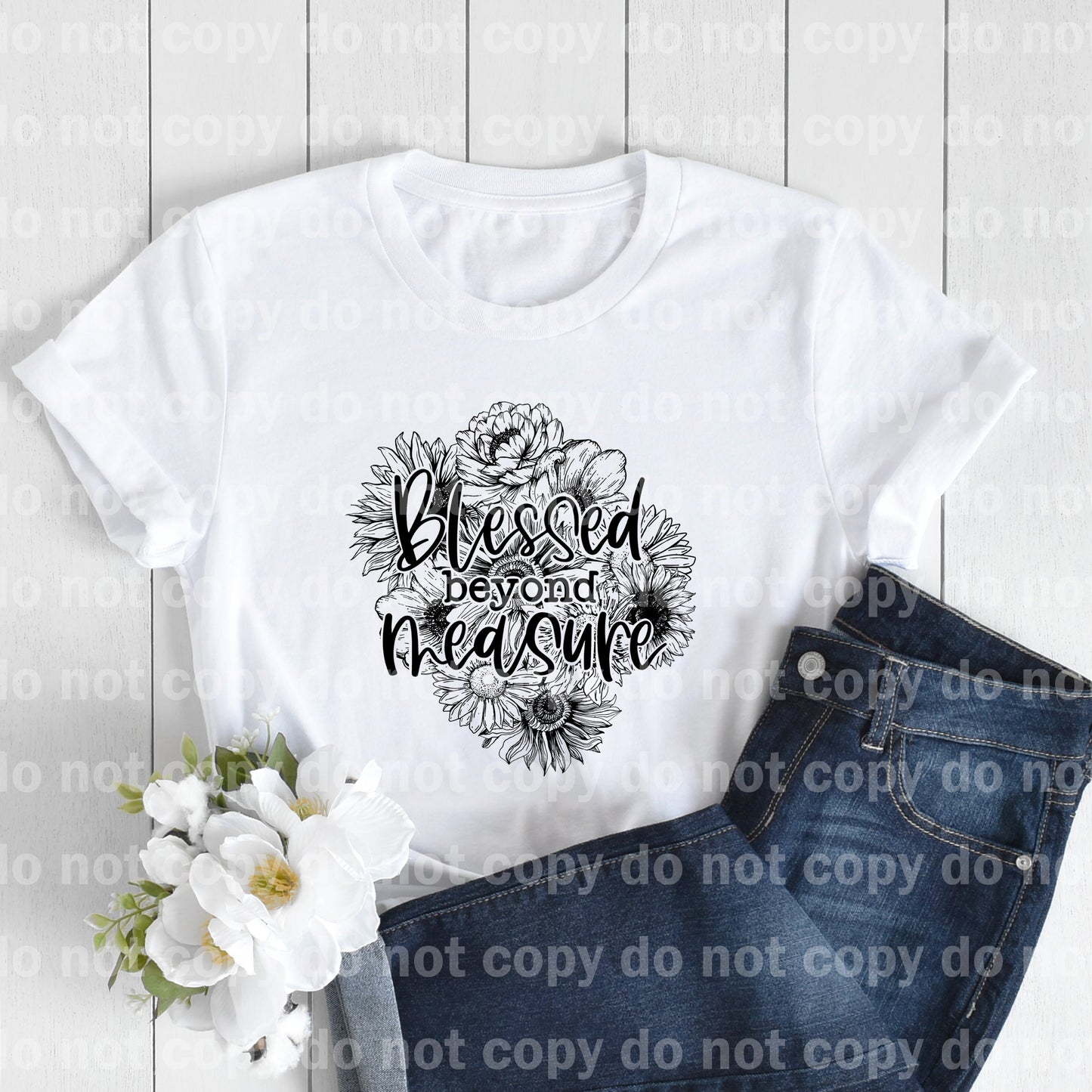 Blessed Beyond Measure Black Dream Print or Sublimation Print