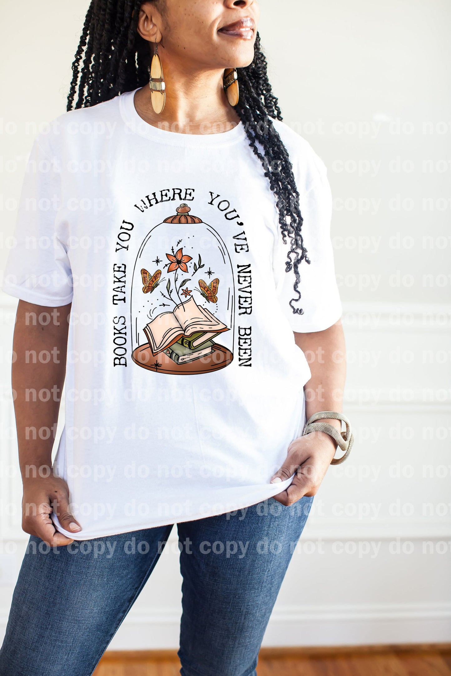Books Take You Where You've Never Been Dream Print or Sublimation Print