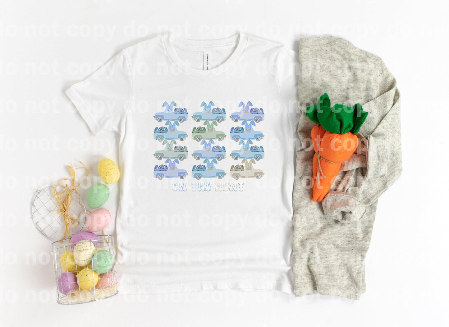 On The Hunt Bunny Truck Boy Dream Print or Sublimation Print