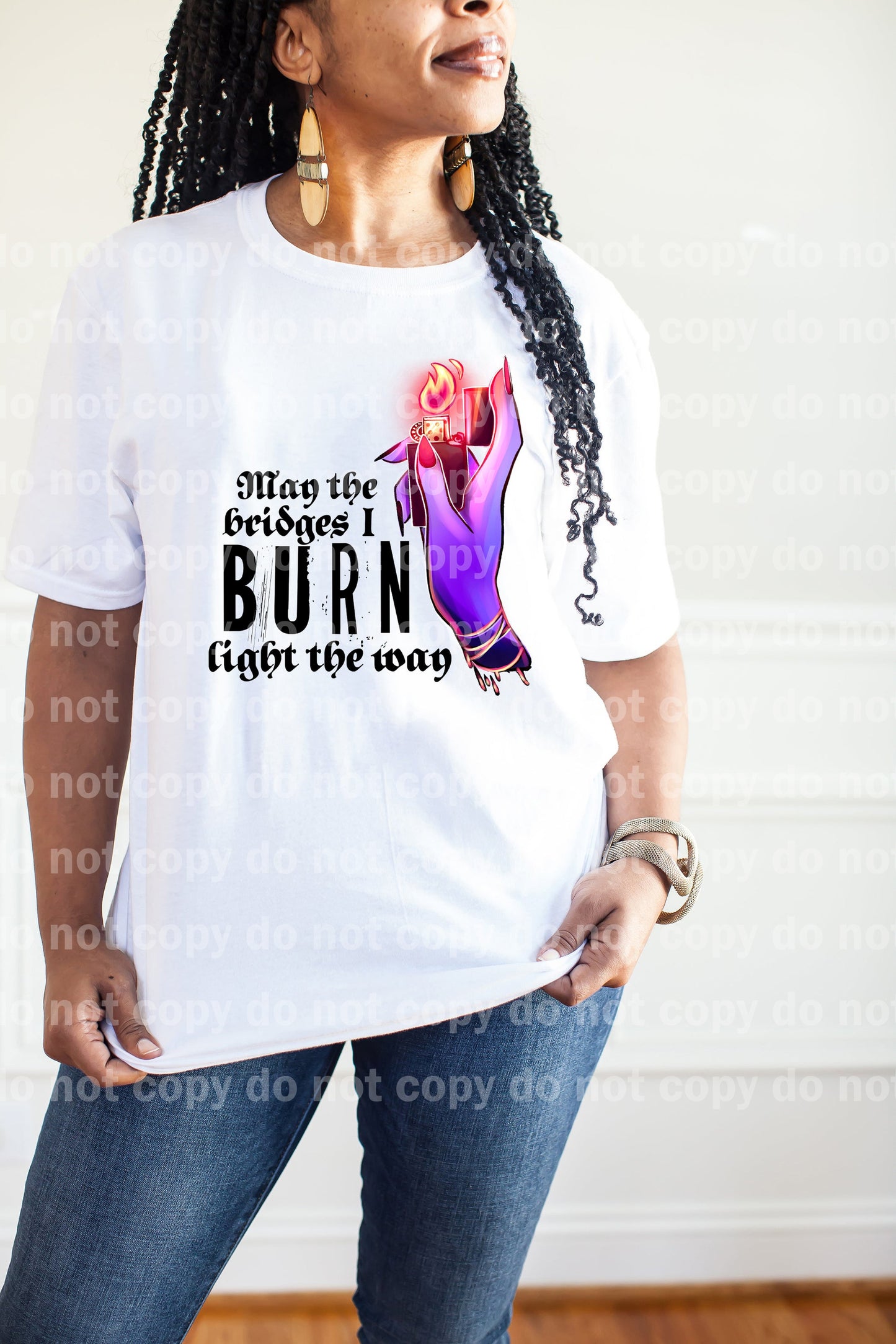 May The Bridges I Burn Light The Way Dream Print or Sublimation Print