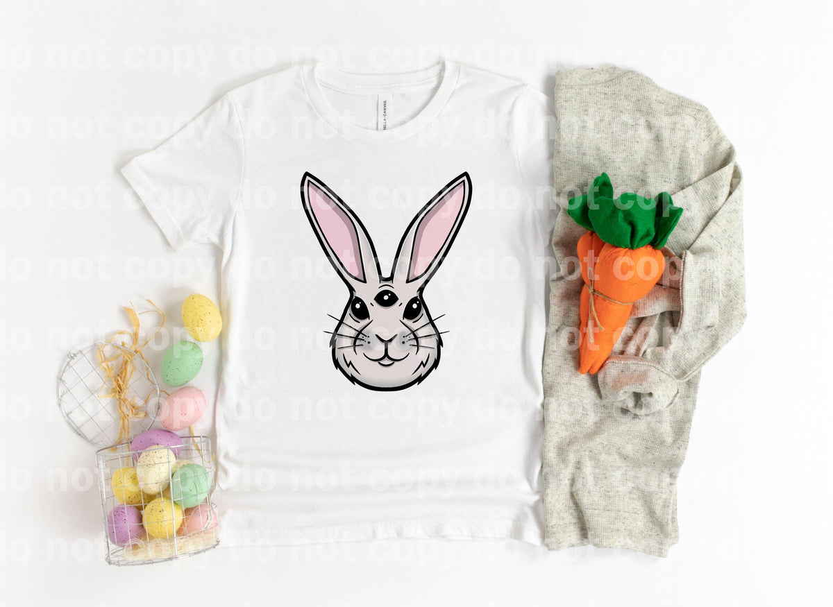Bunny Third Eye White Dream Print or Sublimation Print