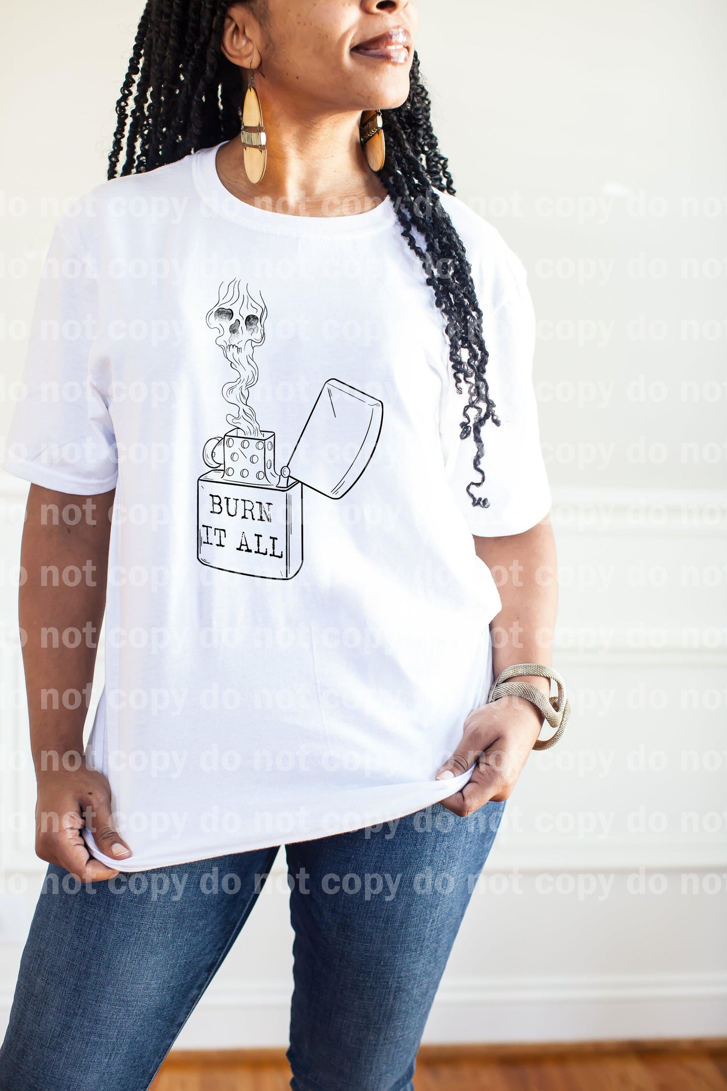 Burn It All Full Color/One Color Dream Print or Sublimation Print