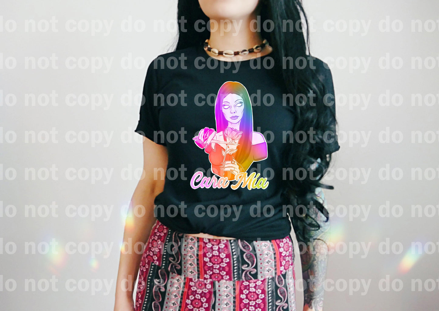 Cara Mia Pastel or rainbow Color Style Dream Print or Sublimation Print