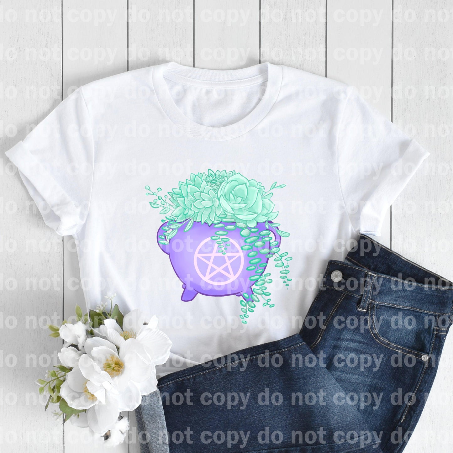 Cauldron Planter Dream Print or Sublimation Print