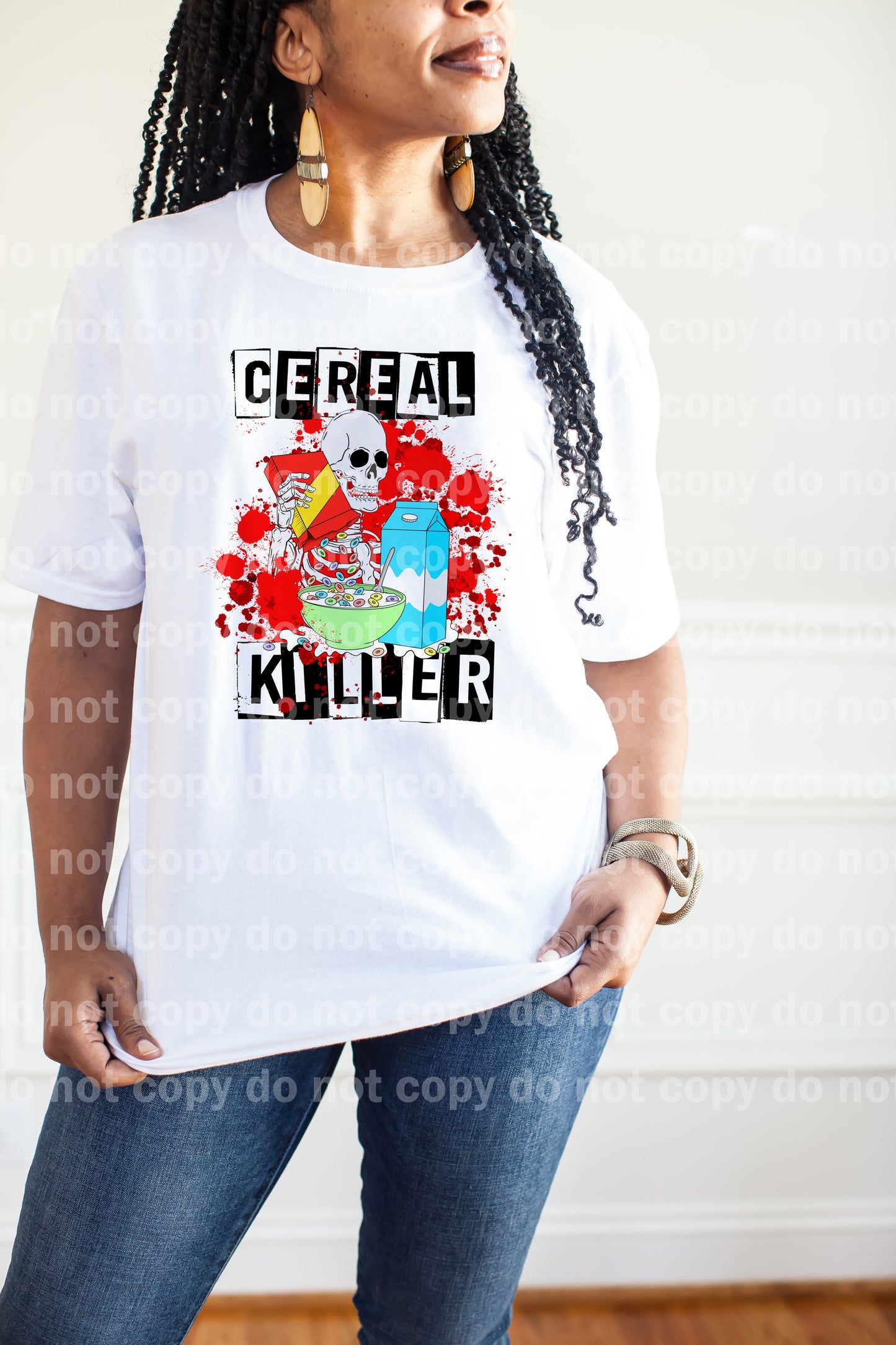 Cereal Killer Skeleton Dream Print or Sublimation Print