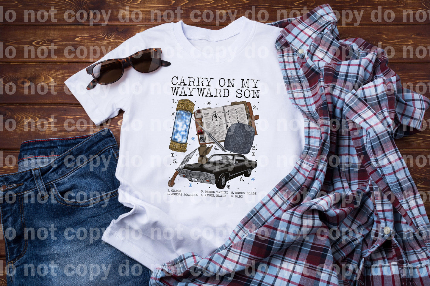 Carry On My Wayward Son Dream Print or Sublimation Print