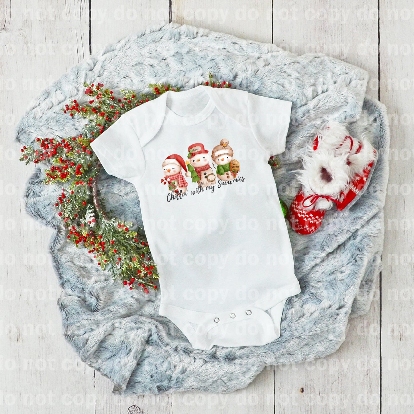 Chillin' With My Snowmies Dream Print o Impresión de sublimación