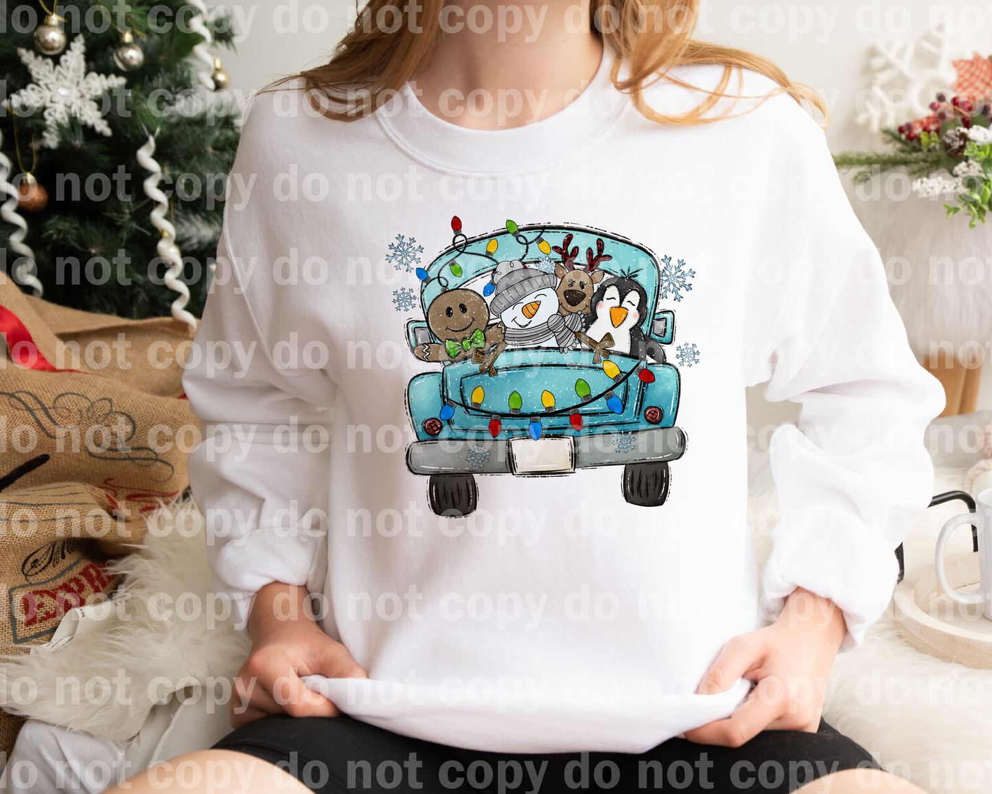 Christmas Friends Dream Print or Sublimation Print