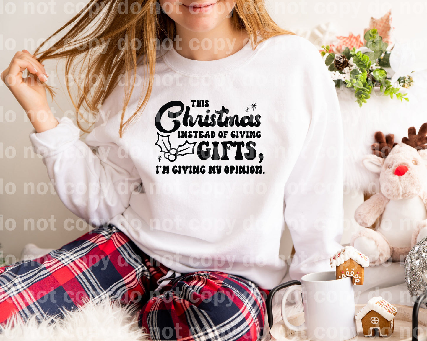 This Christmas Instead Of Giving Gifts I'm Giving My Opinion Full Color/One Color Dream Print or Sublimation Print