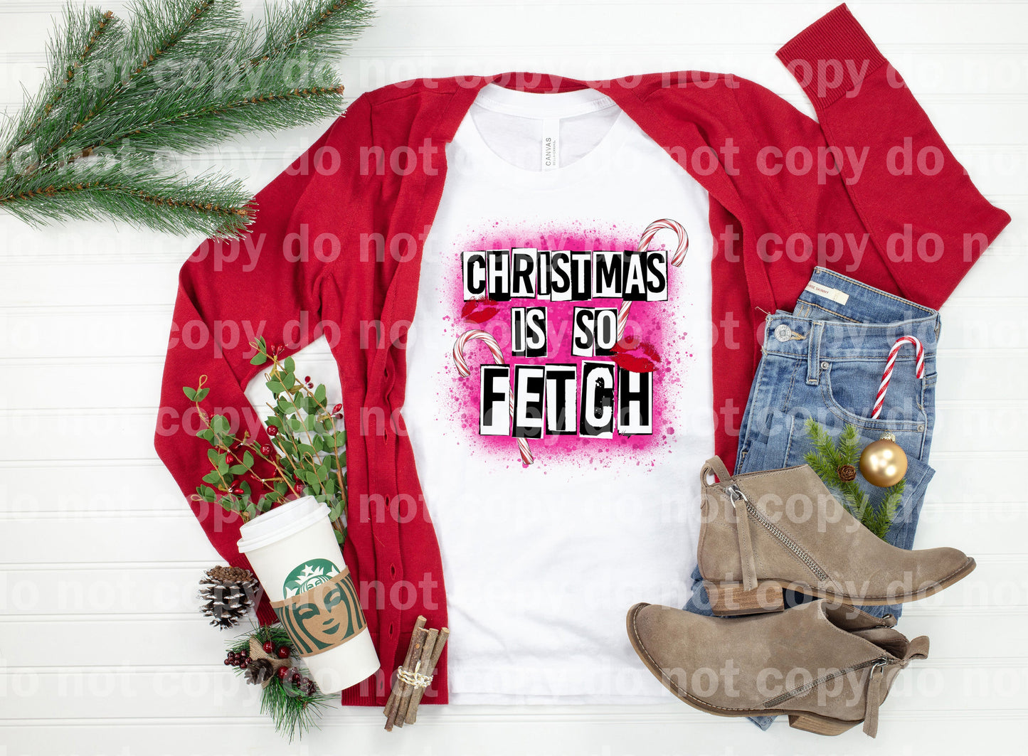 Christmas Is So Fetch Dream Impresión o Impresión por Sublimación
