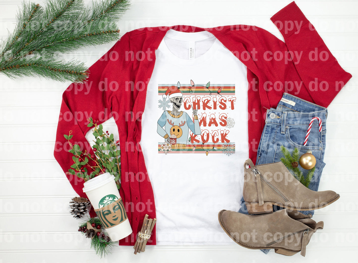 Christmas Rock Dream Print or Sublimation Print