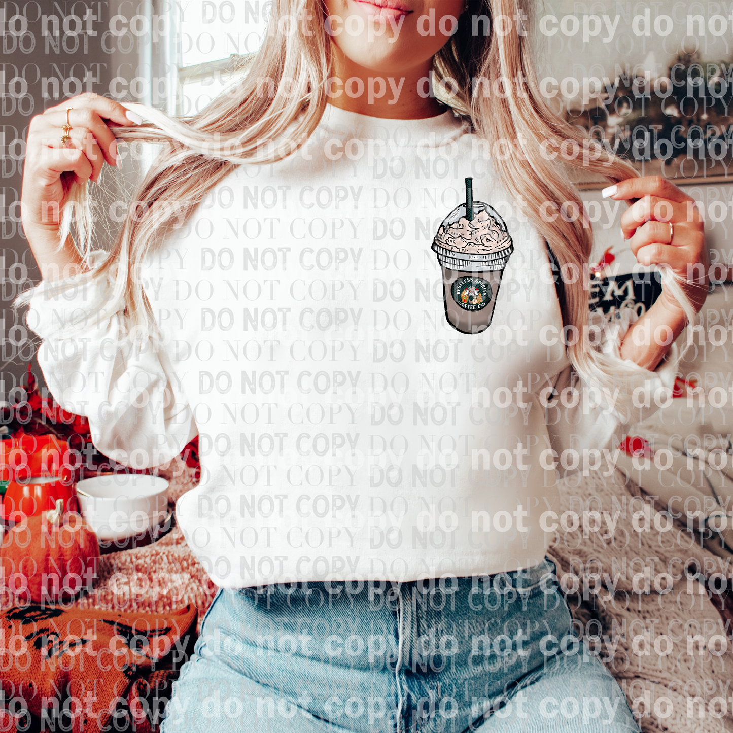 Restless Spirits Coffee Frappe Dream Print or Sublimation Print