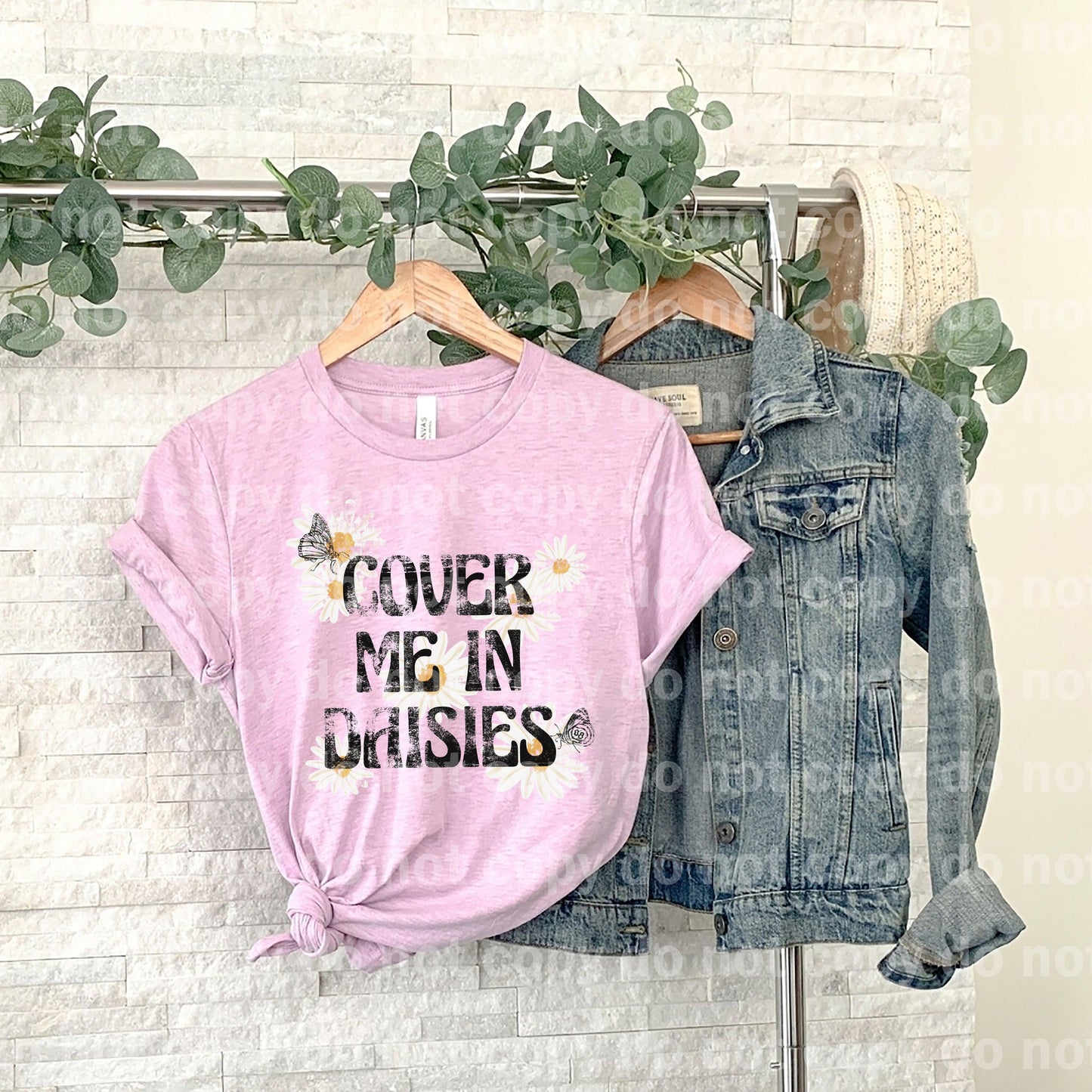 Cover Me In Daisies Dream Print Transfer