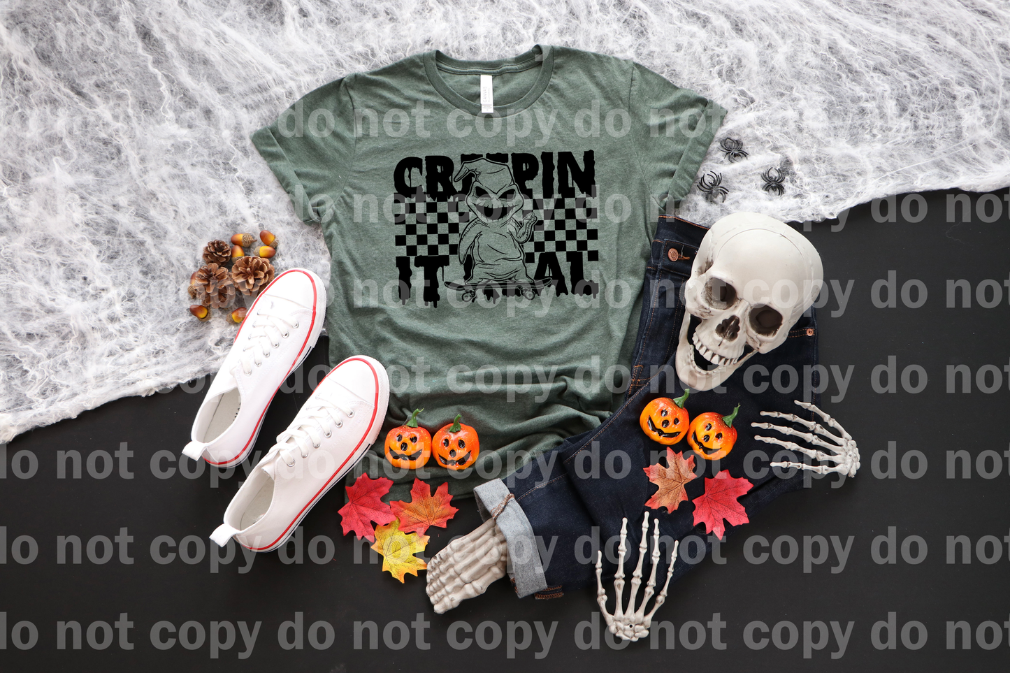 Creepin' it Real Oogie Full Color/One Color Dream Print or Sublimation Print