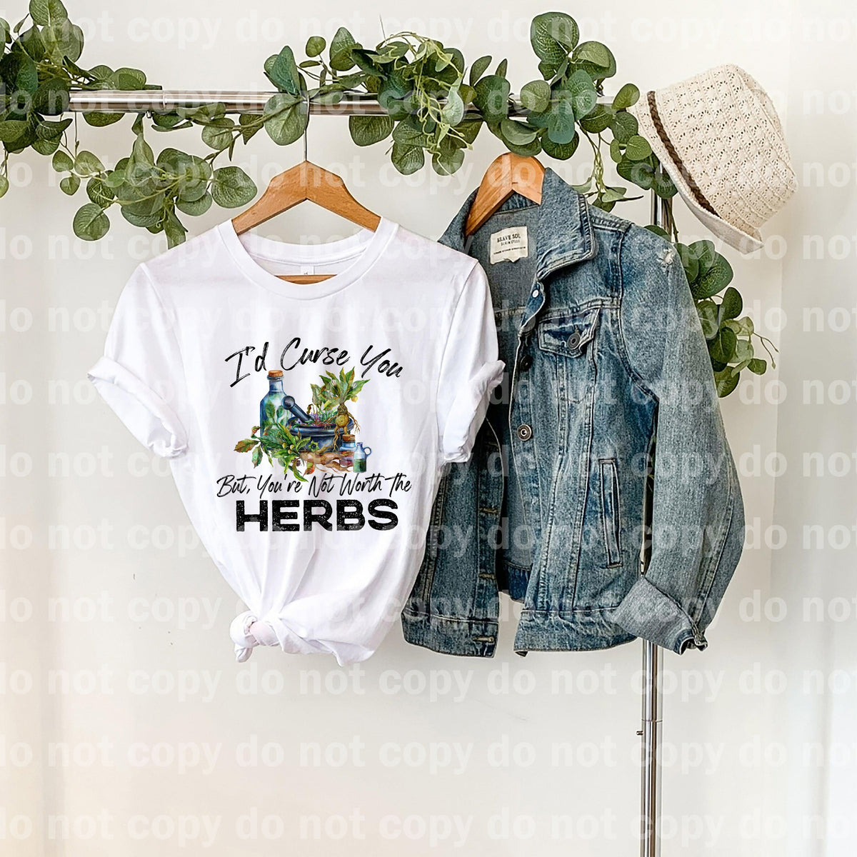I'd Curse You But You're Not Worth The Herbs Dream Print or Sublimation Print