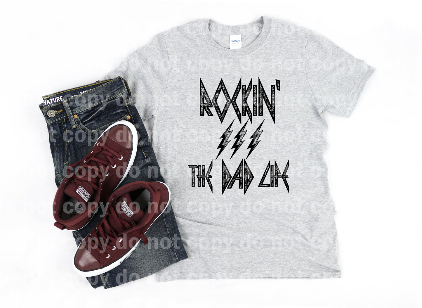 Rockin' The Dad Life Dream Print or Sublimation Print