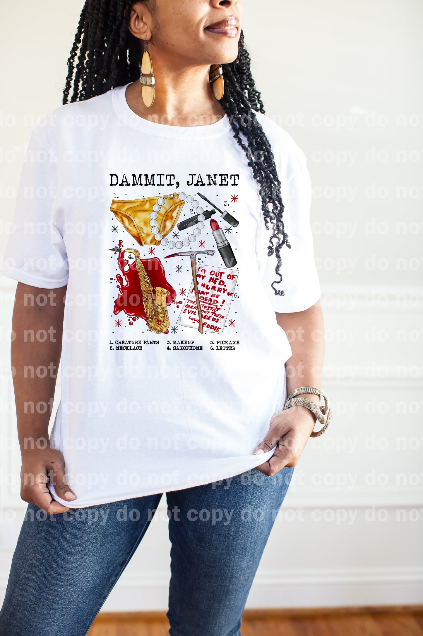 Dammit, Janet Chart Dream Print or Sublimation Print