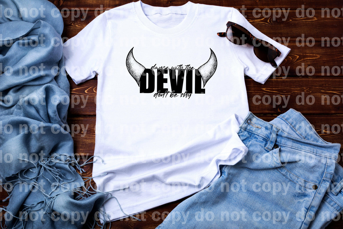 Dance with the devil don't be shy Dream Print or Sublimation Print