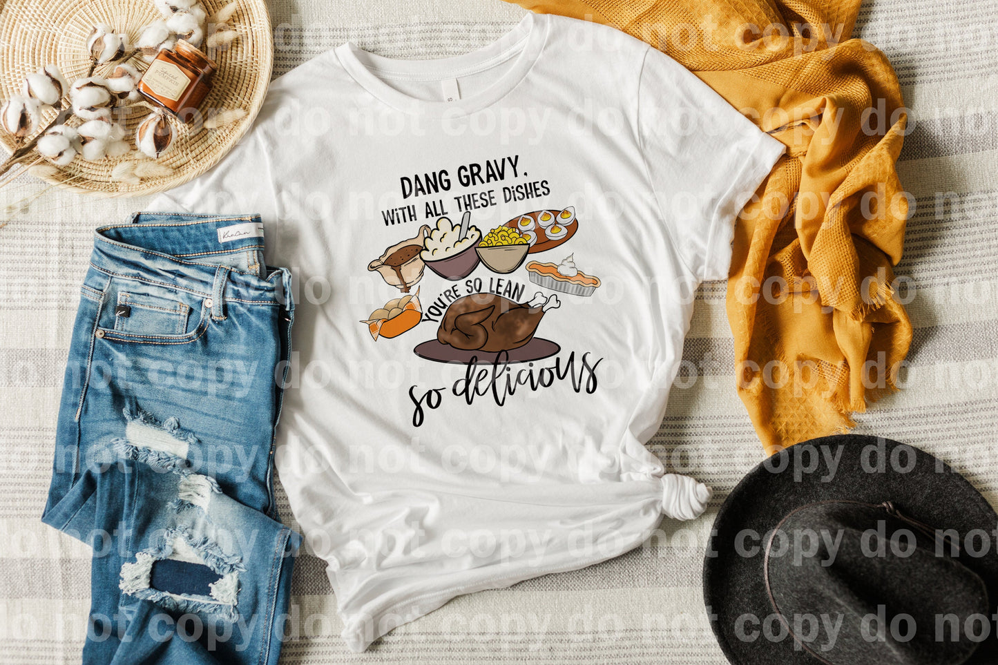 Dang Gravy con todos estos platos Impresión de ensueño o impresión por sublimación tan deliciosa