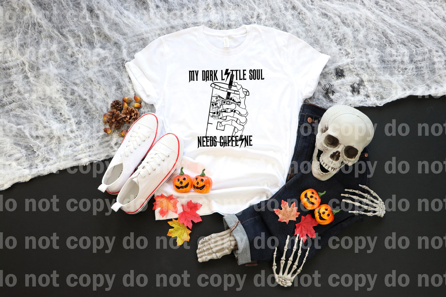 My Dark Little Soul Needs Caffeine Dream Print or Sublimation Print
