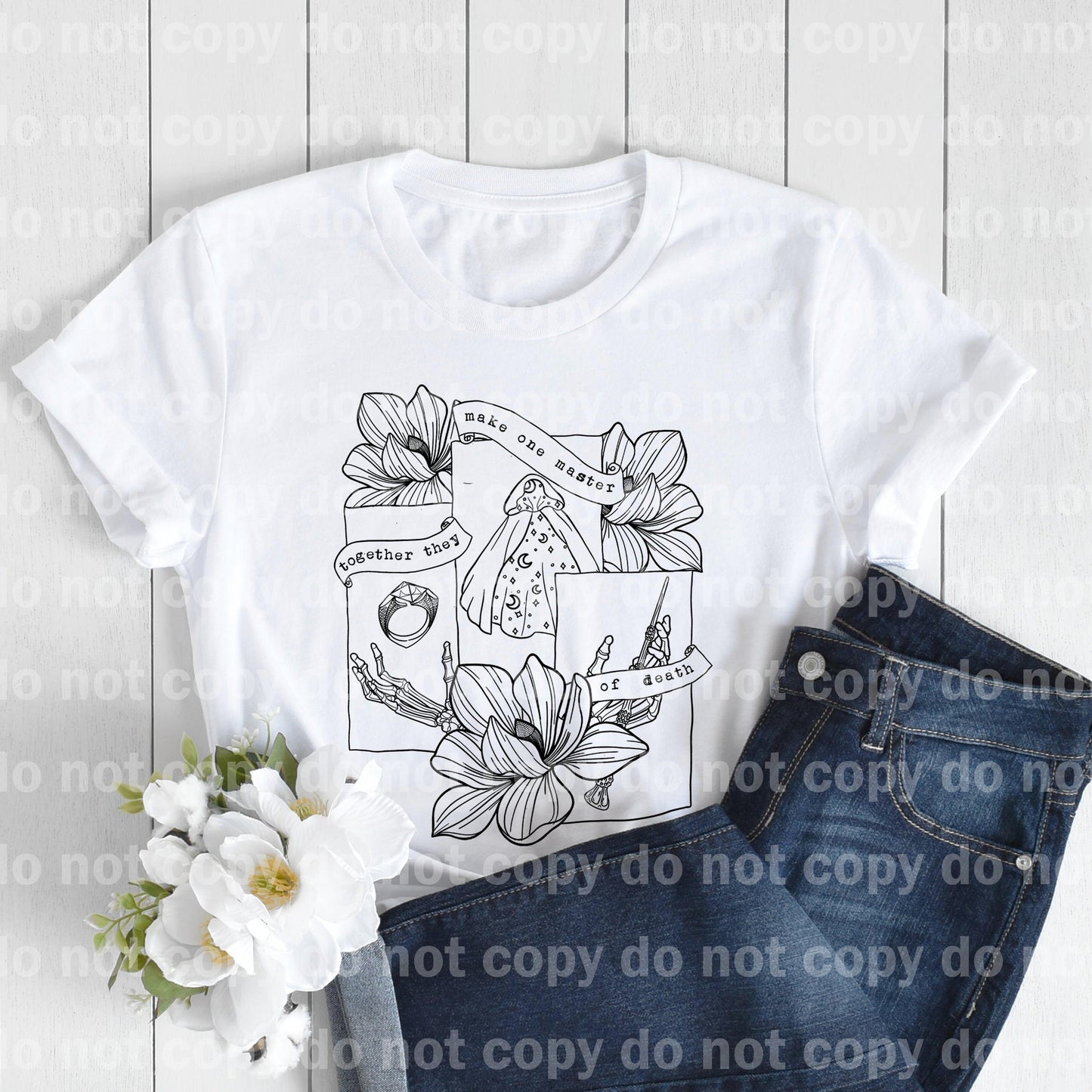 Deathly Hallows Make One Master Together They Of Death Dream Print or Sublimation Print