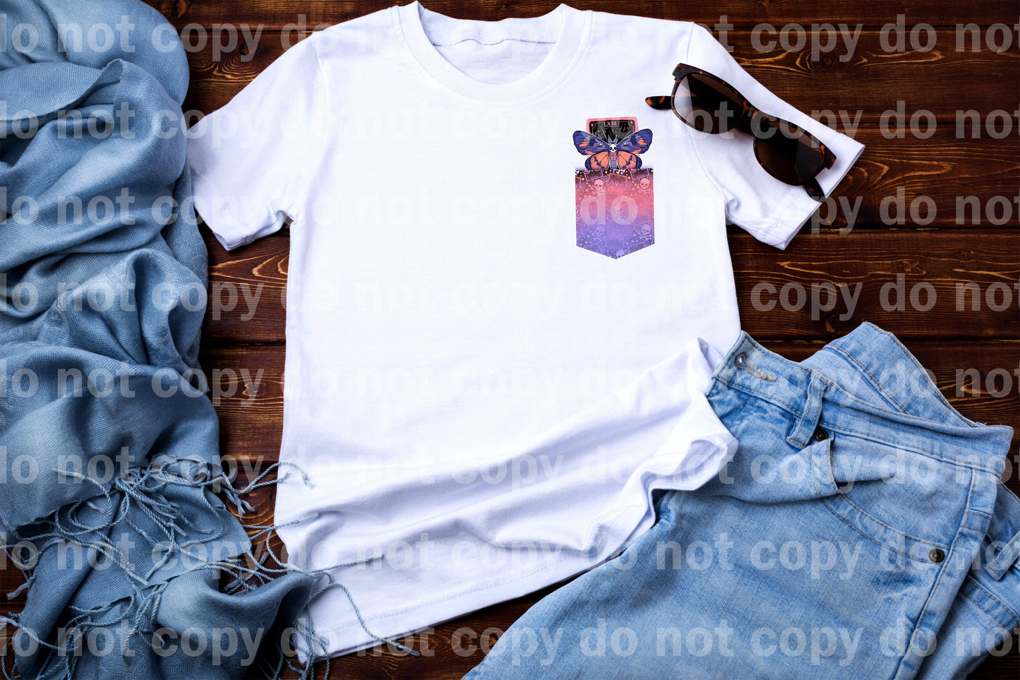 Death Moth Tarot Pocket Dream Impresión o Impresión de Sublimación