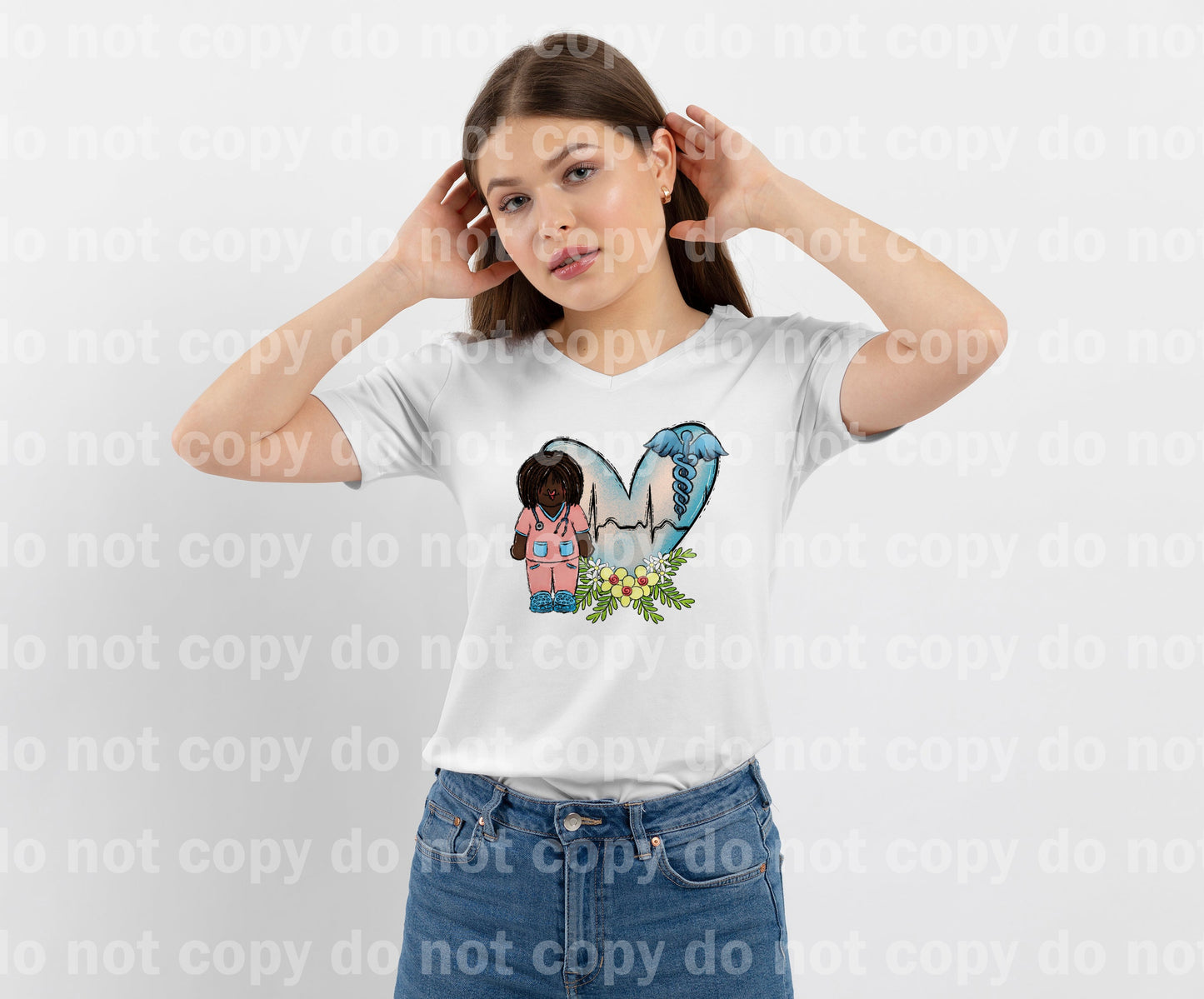 Doctor Pink Heartbeat Heart Dream Print or Sublimation Print
