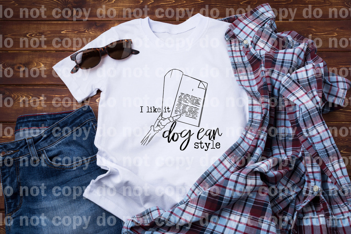 I Like It Dog Ear Style Dream Print or Sublimation Print