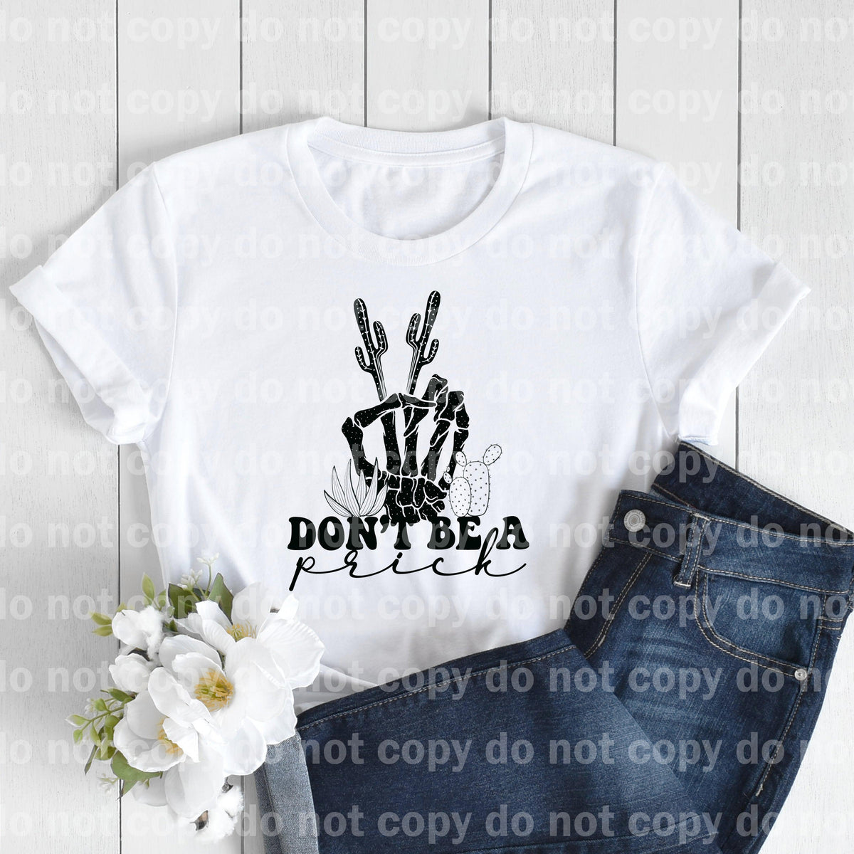 Don’t Be A Prick Skellie Cactus Dream Print or Sublimation Print