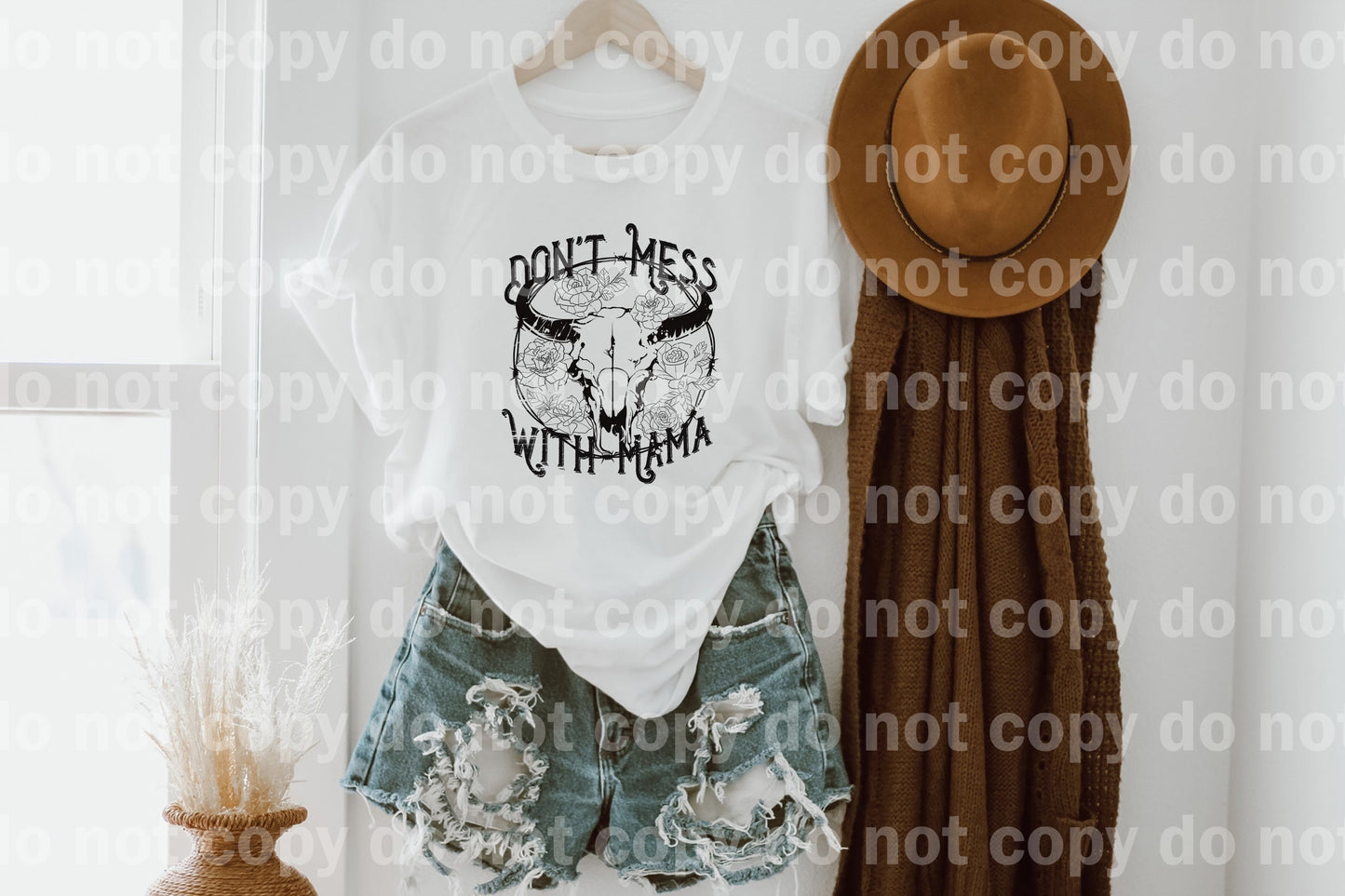 Don't Mess With Mama Full Color/One Color Dream Print or Sublimation Print