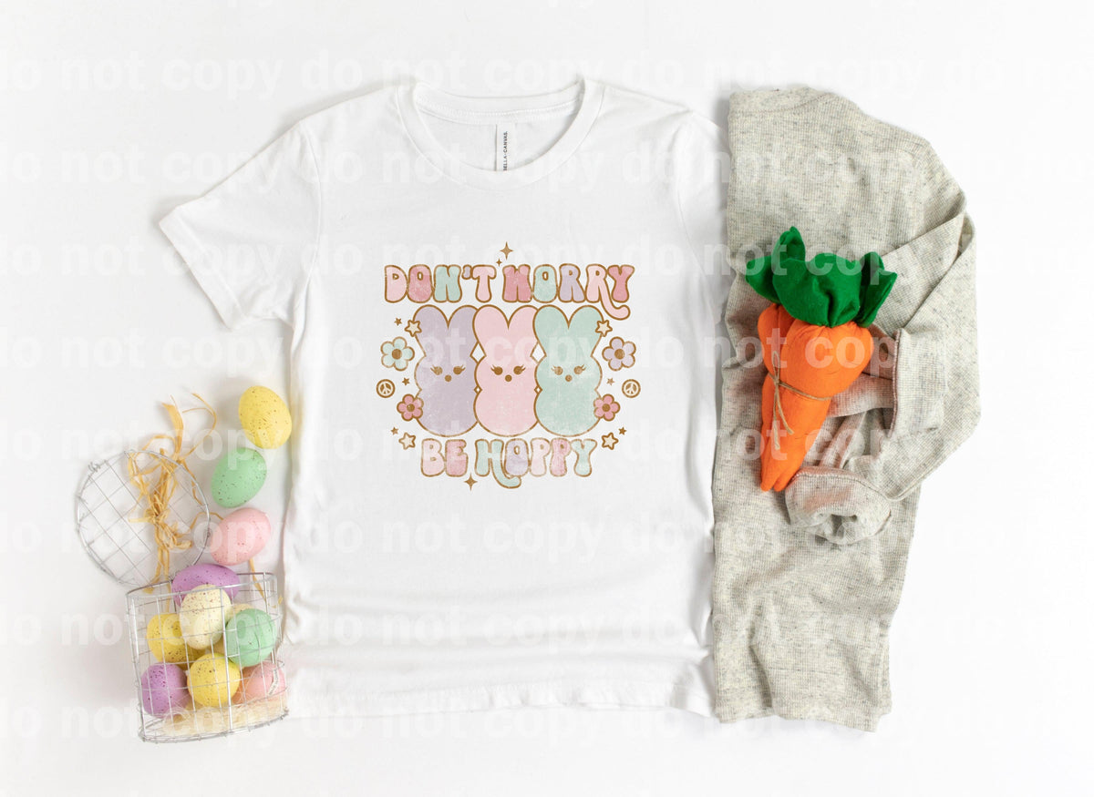 Don't Worry Be Hoppy Bunnies Dream Print or Sublimation Print