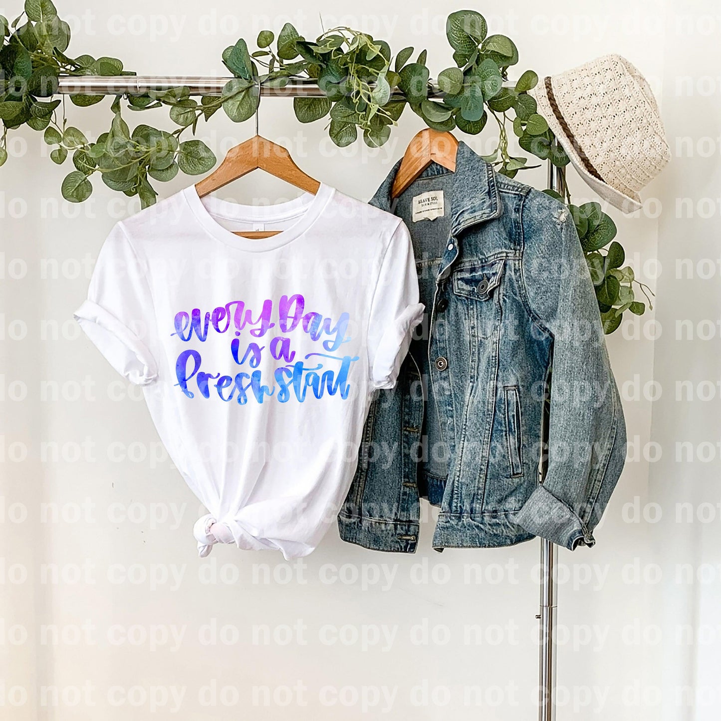 Every Day Is A Fresh Start Dream Print or Sublimation Print