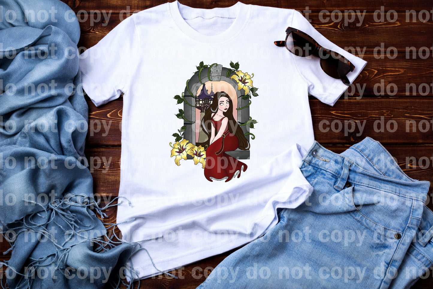 Evil princess mashup tower Dream Print or Sublimation Print