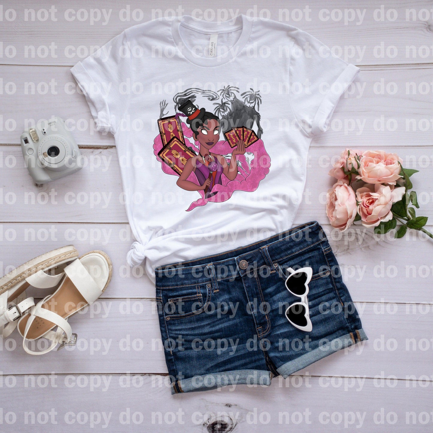 Evil Princess mashup black Magic Dream Print or Sublimation Print