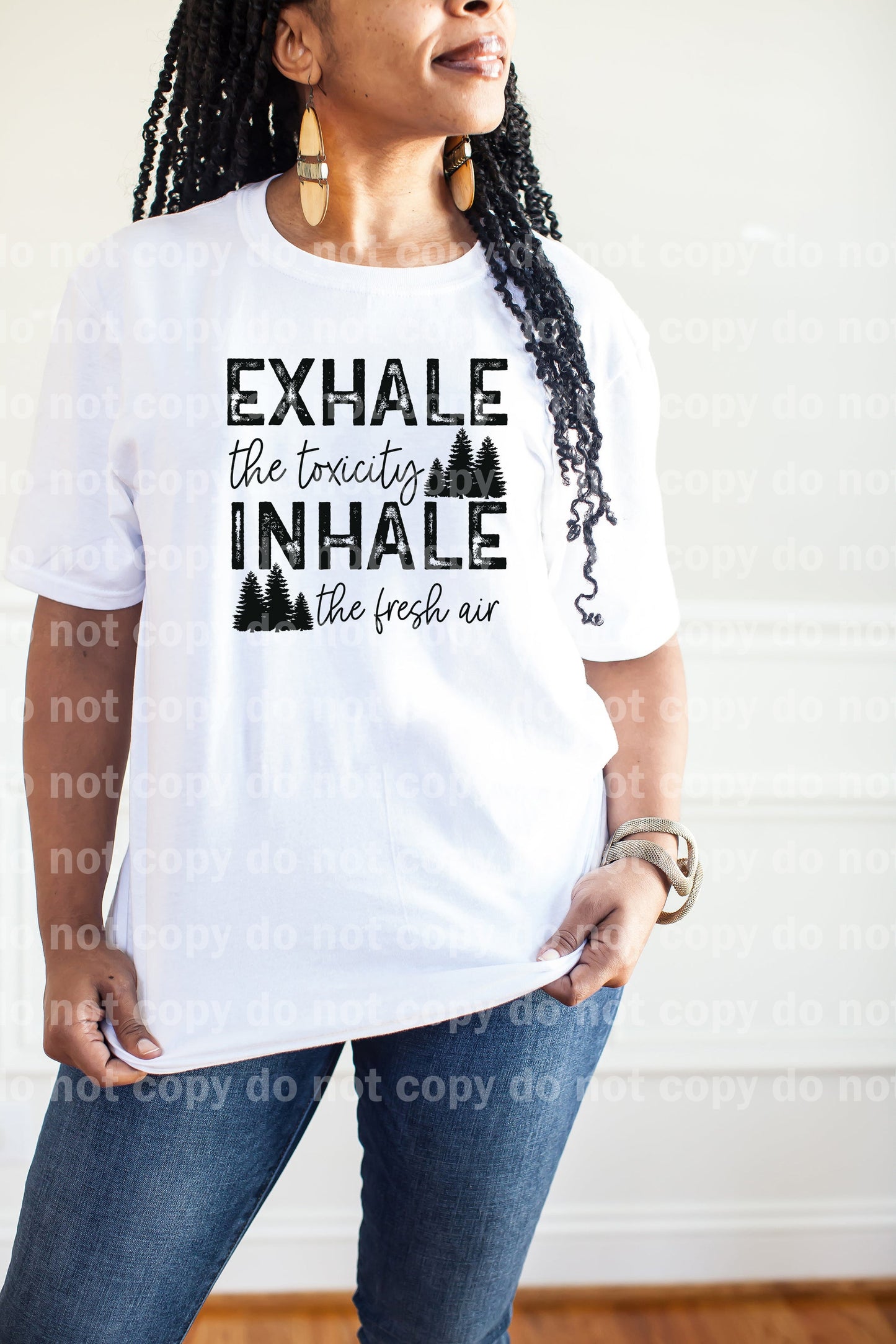 Exhale The Toxicity Inhale The Fresh Air Dream Print or Sublimation Print