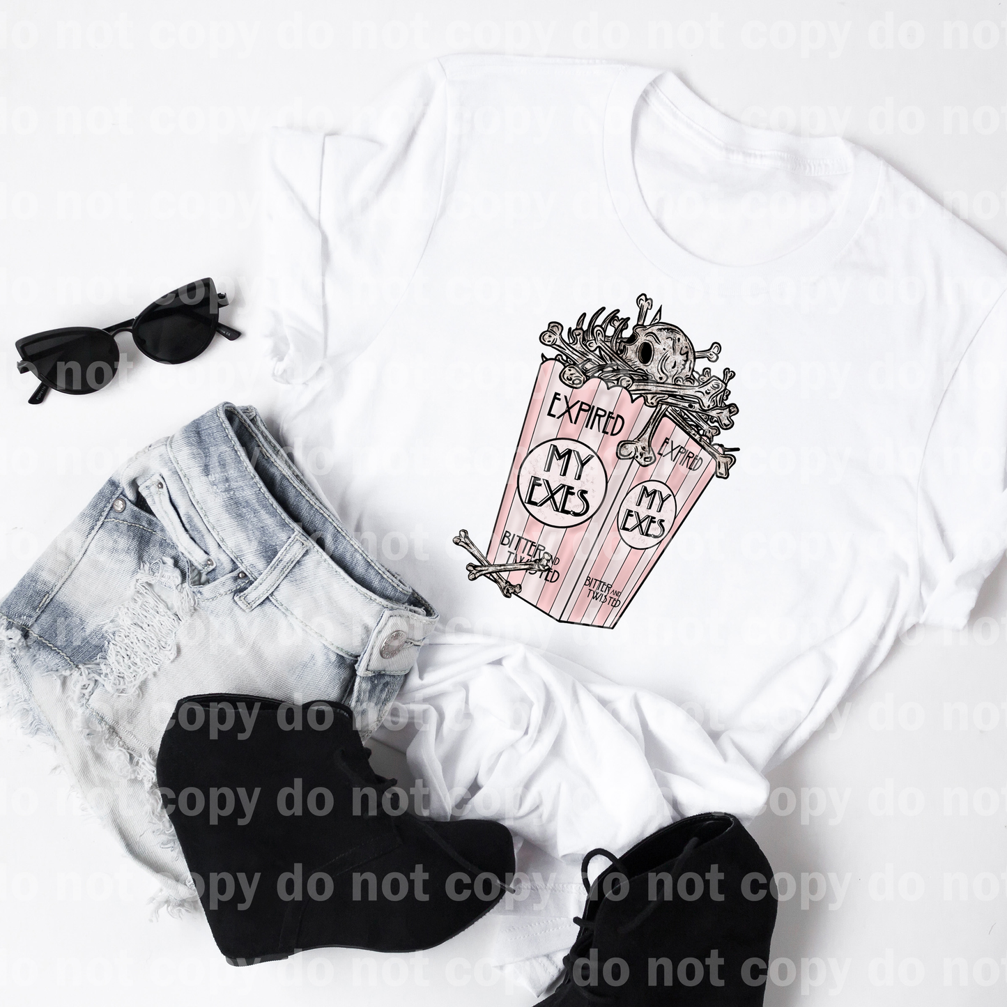 Expired Gray Skeleton Dream Print or Sublimation Print