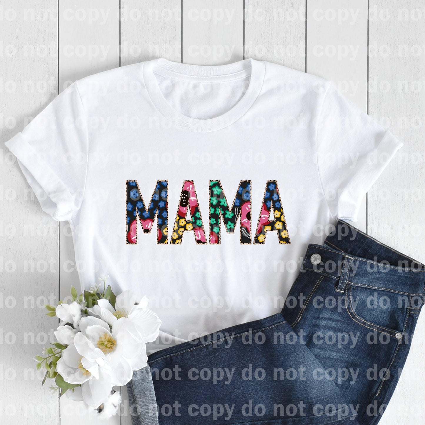 Flower Mama Dream Print or Sublimation Print